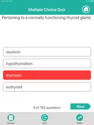 Endocrine System Medical Terms ipad bilder 1
