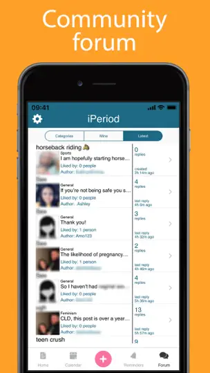 IPeriod Lite Period Tracker iPhone Ekran Görüntüsü 9