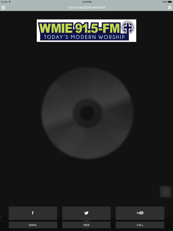 WMIE 91.5 FM iPad screenshot 3 - Entertainment app