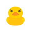 Angry Duckling Stickers