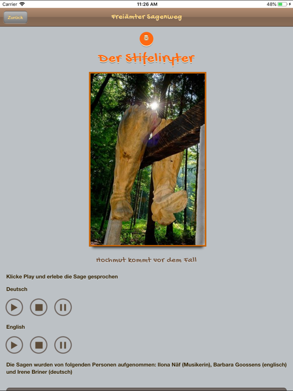 Screenshot #6 pour Freiämter Sagenweg