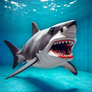 Ocean Sharks Minnows Escape