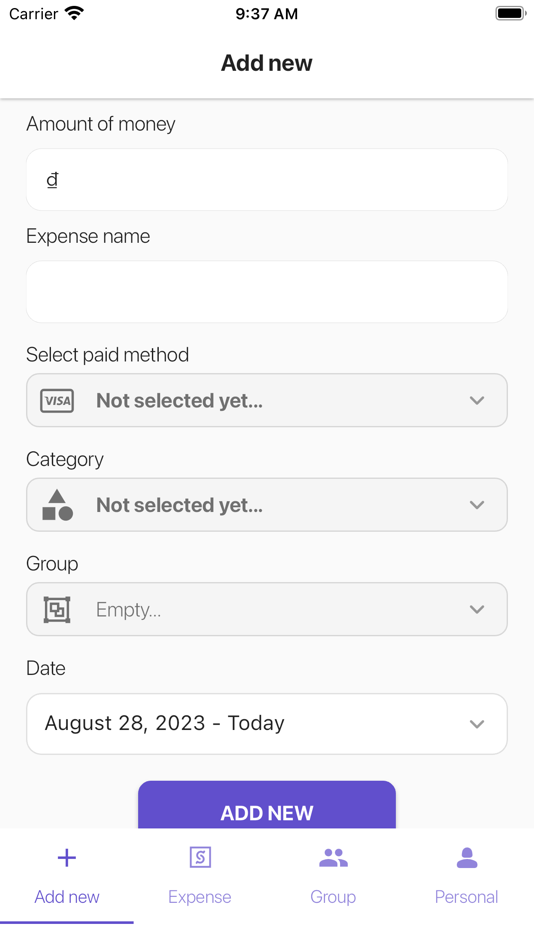 #1. Expense Tracker Lite (iOS) 由: Hiep Pham
