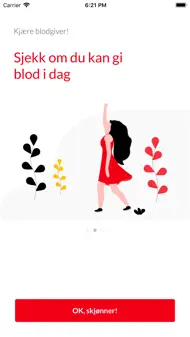 Blodgiver App iphone bilder 1