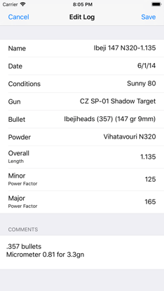 Chronograph Log screenshot 5