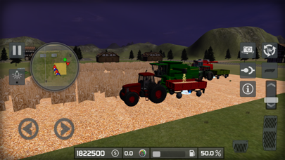 Farm Simulator Harvesting Game Screenshot