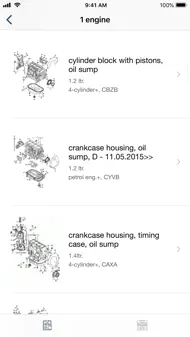 Car parts for Skoda - diagrams iphone bilder 1