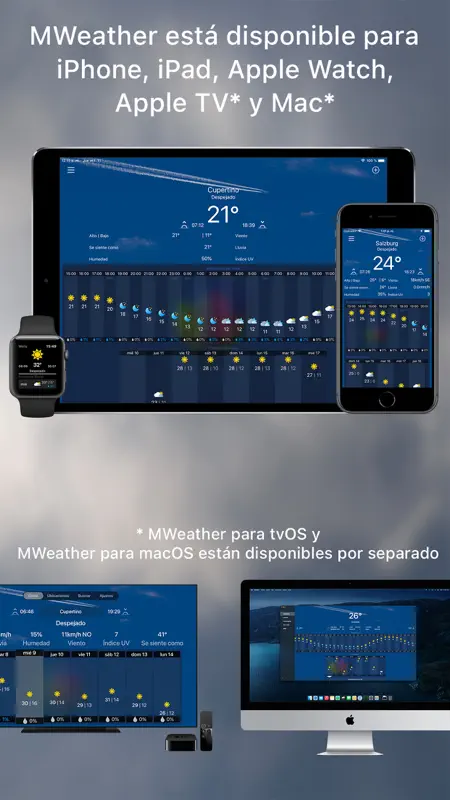 MWeather -Previsión del tiempo screenshot 6 of 6