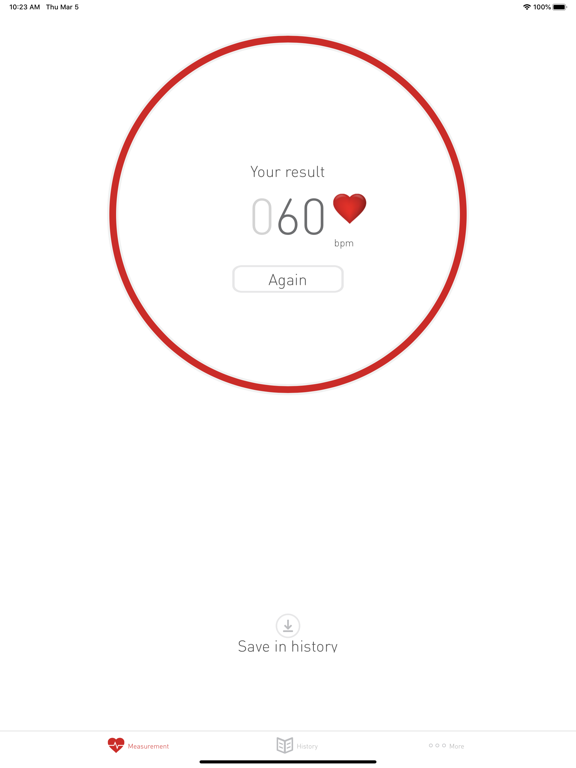 Screenshot #6 pour Cardiographe Moniteur de pouls