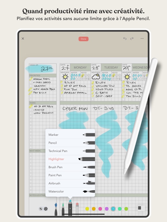 Screenshot #6 pour Zinnia: Planificateur & Agenda
