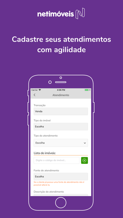 SAN Netimóveis Screenshot