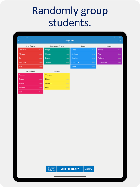 Screenshot #5 pour Popsicle Sticks: Teacher Picks