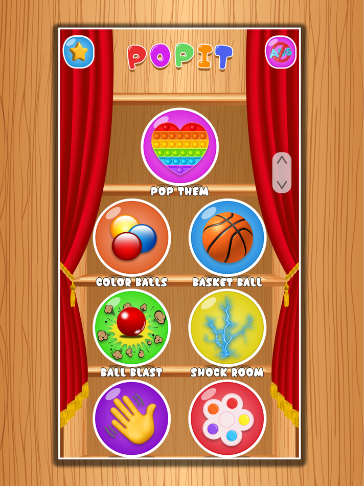 #1. Poppy Popit Mini Relaxing Game (iOS) 由: Ashraf Ali