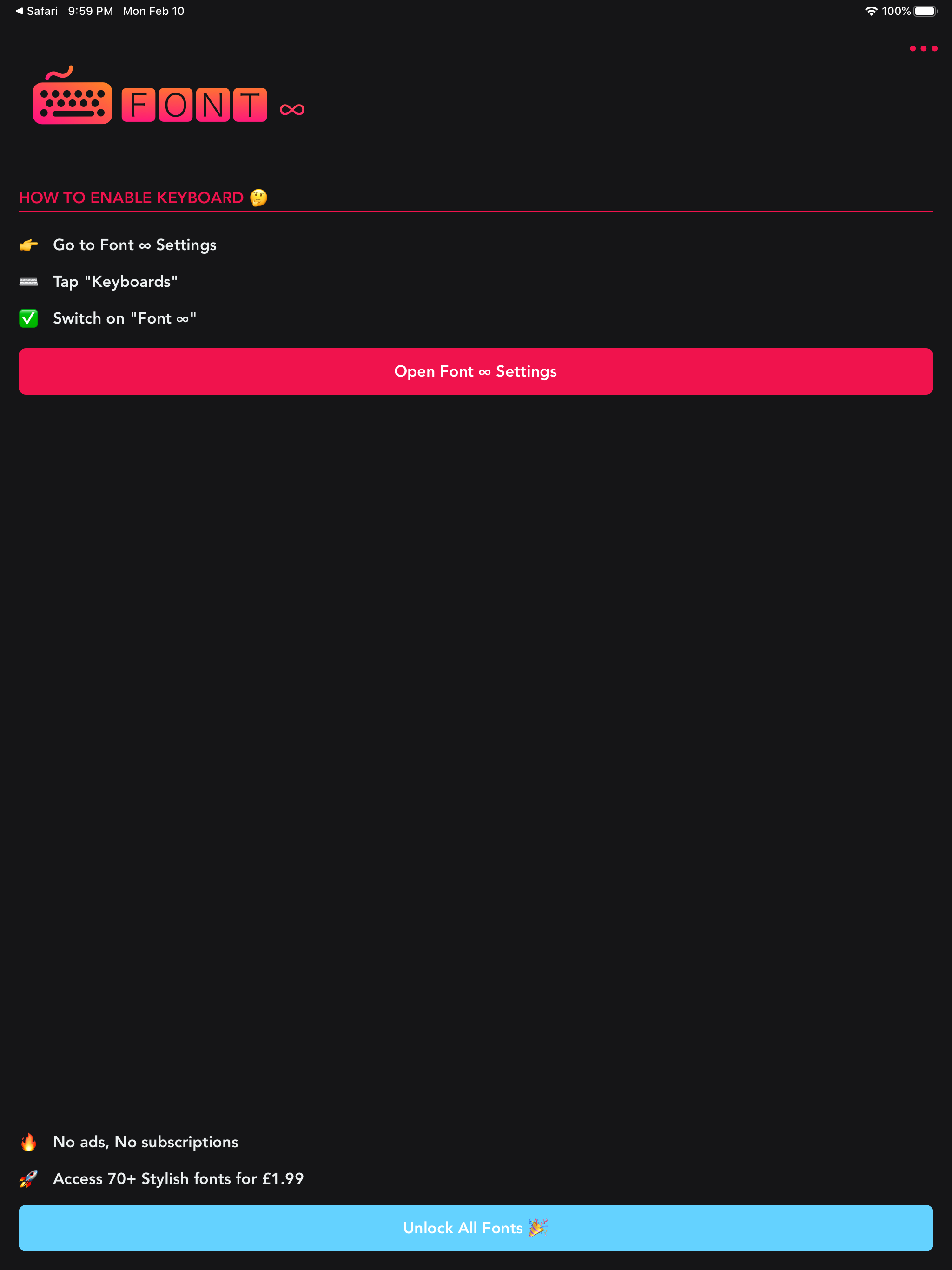 Keyboard Fonts - Cool Aa Fonts screenshot 8