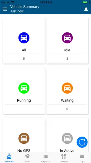 AIS140 VTS screenshot 2