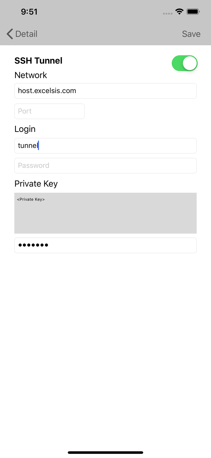 MySQL QueryDB SSH Client