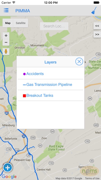 Pipeline Info Mgmt Mapping