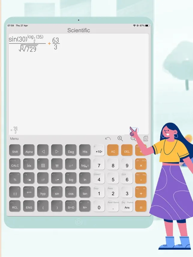 Calculadora Científica fx-9914+_1