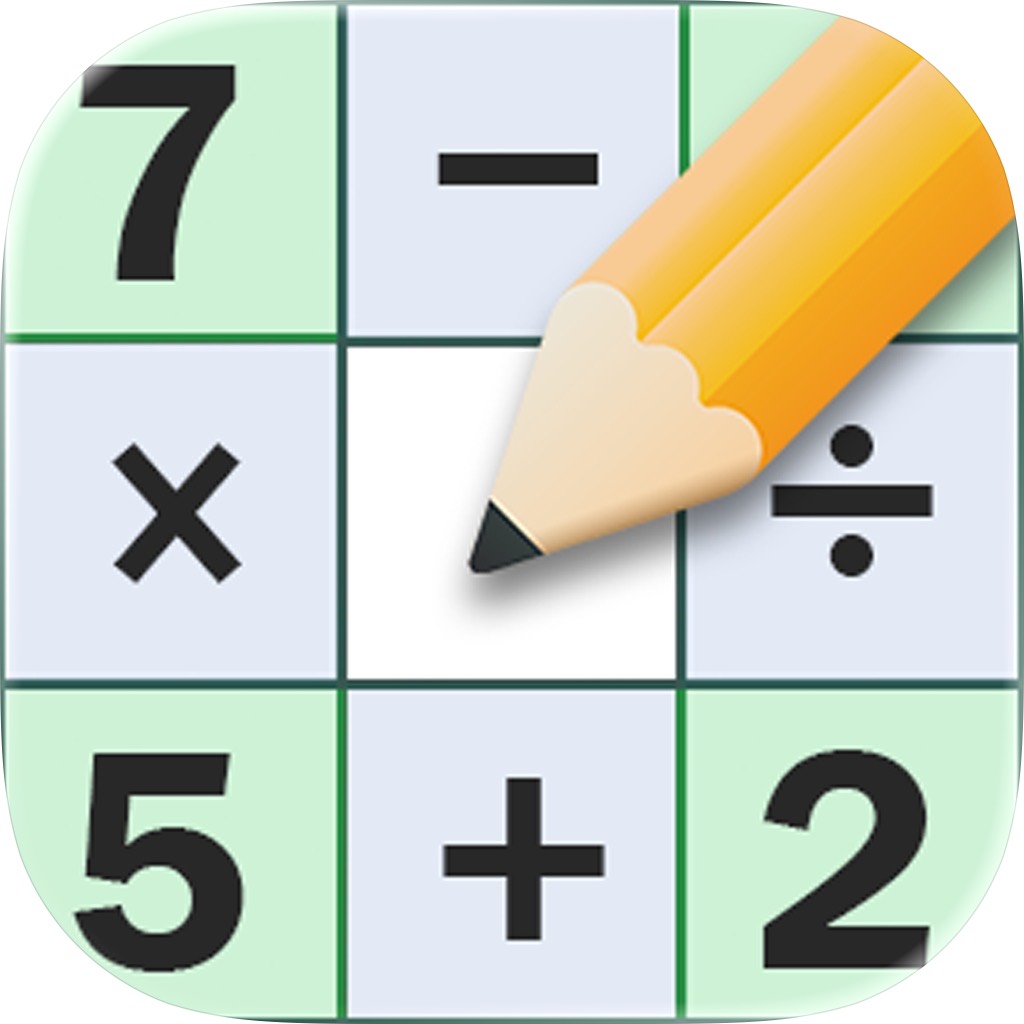Apple App Store cover for Cross Math - Math Game