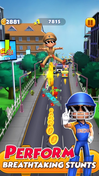 Little Singham Super Skater Screenshot