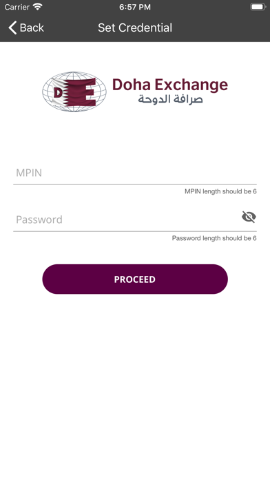Doha Exchange Screenshot