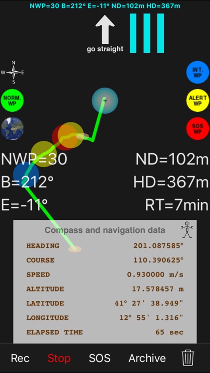 pathRecorder - come back