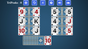 TriPeaks Solitaire + screenshot