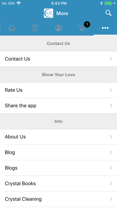 Blue Moon Crystals & Jewelry iPhone screenshot 5 - Shopping app