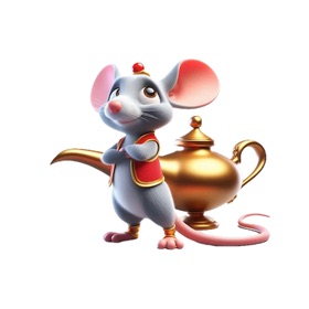 Genie Mouse Stickers