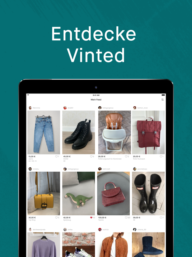 ‎Vinted – Second-hand verkaufen Screenshot