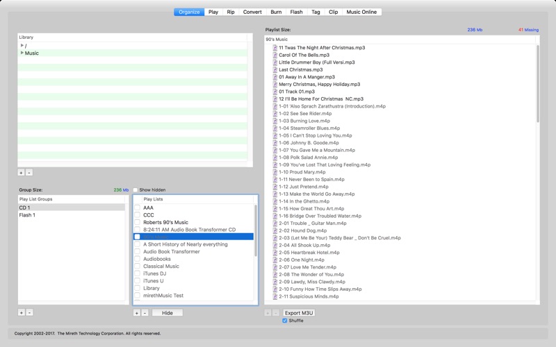 Screenshot #1 pour mirethMusic