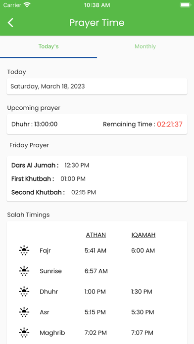 Palos Islamic Center Screenshot