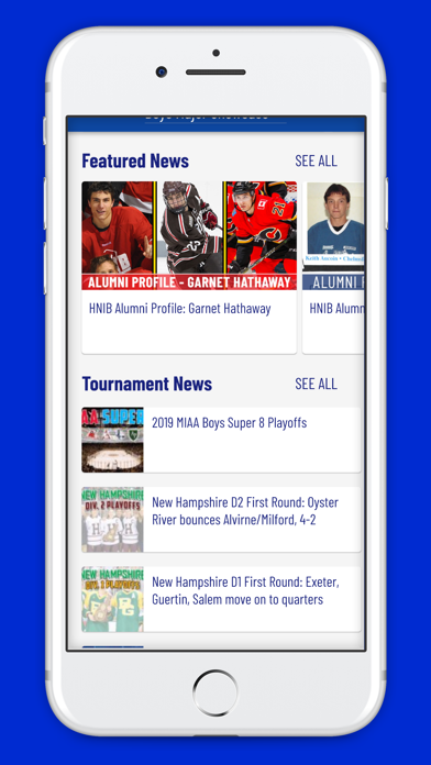 HNIB iPhone screenshot 2 - Sports app