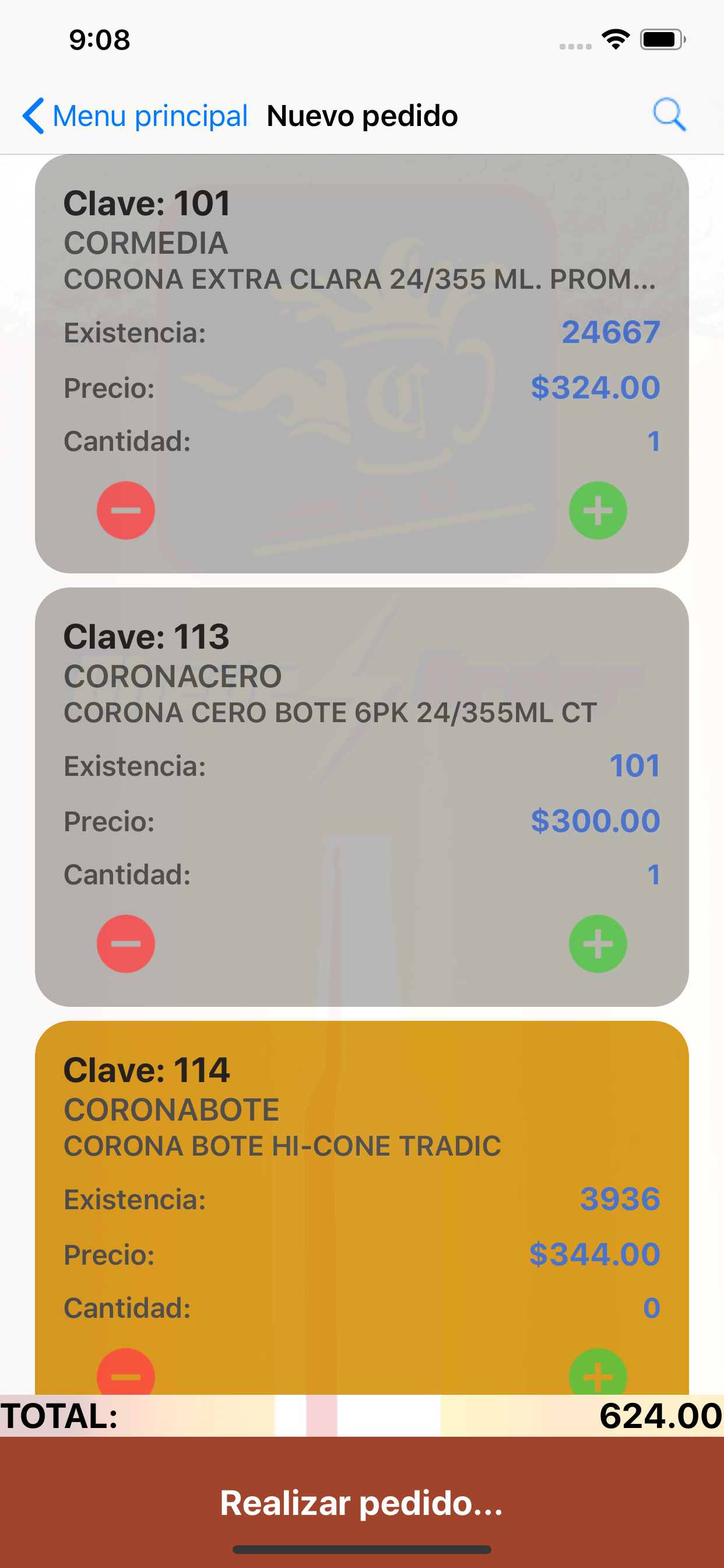 Cheve Order