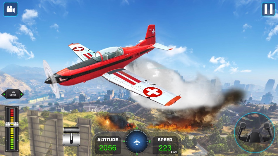 #6. Airplane Flying Simulator 3D (iOS) 由: Muhammad Imran