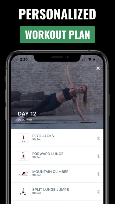 HIIT Weight Lose Workout App Screenshot