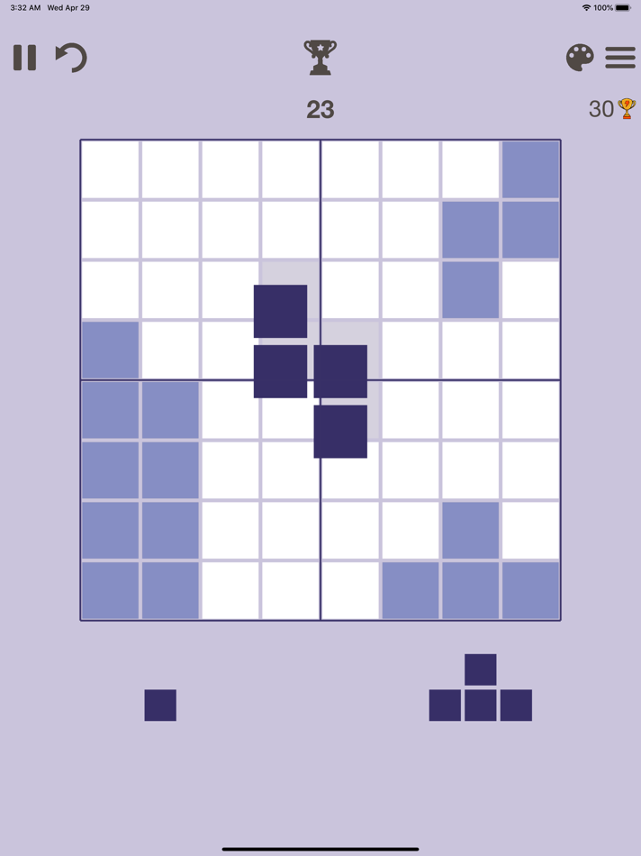 #5. Tetrium - Block puzzle game (iOS) Podle: Mikhail Prysiazhniy