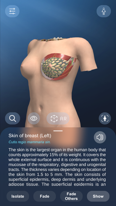 AR Anatomy Screenshot