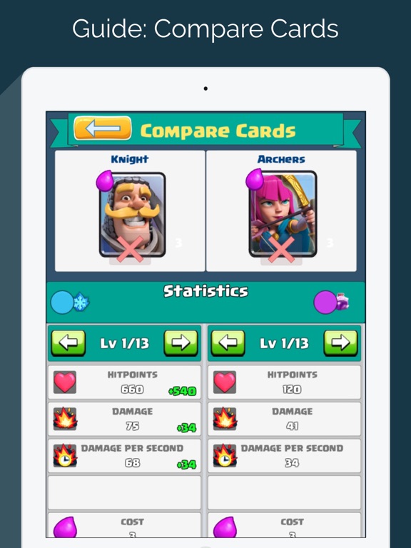 Screenshot #4 pour Royale Decks: Brawl Stats