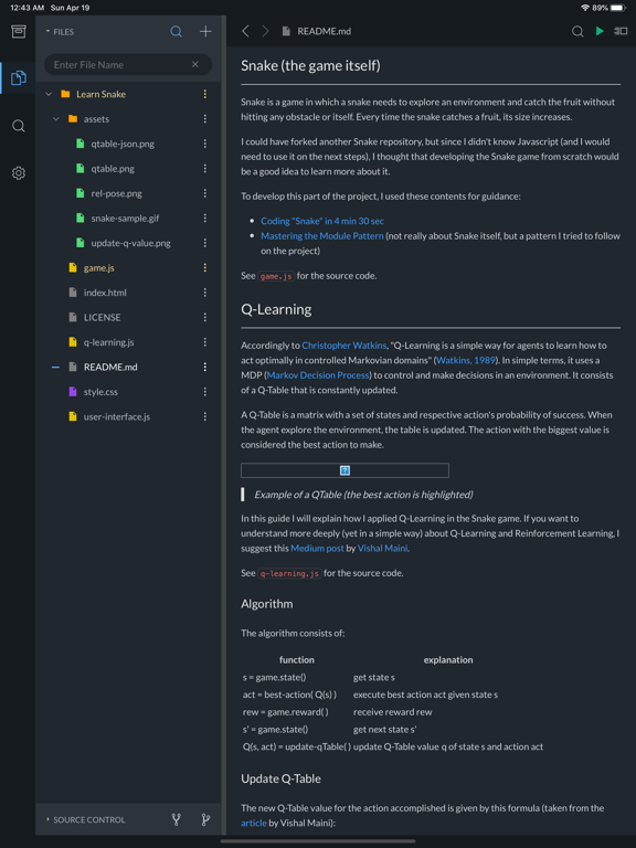 Spck Editor iPad screenshot 8 - Developer Tools app