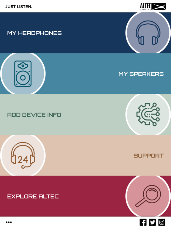 Screenshot #4 pour Altec Lansing Just Listen