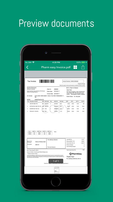Screenshot #3 pour Doc Scanner - Documents