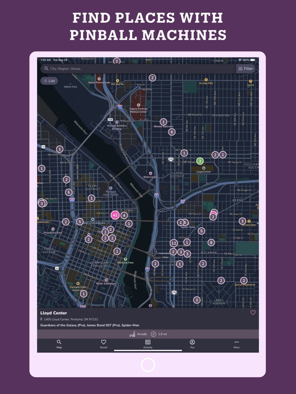Screenshot #4 pour Pinball Map