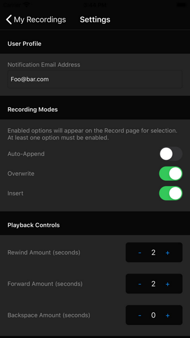 MobileMic Pro iPhone screenshot 9 - Business app