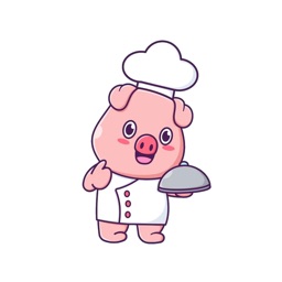 Chef Piglet Stickers