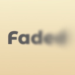 Blur Photo Editor - Faded