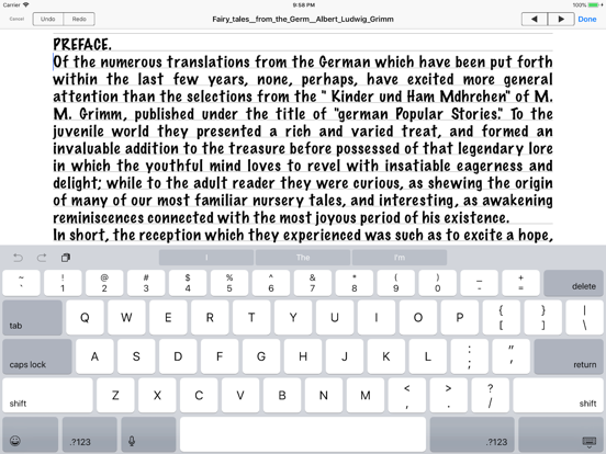 iEverText iPad screenshot 3 - Productivity app