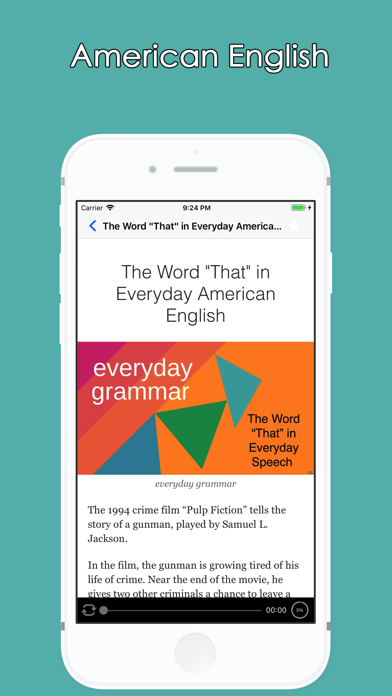 VOA Special English Learning iPhone screenshot