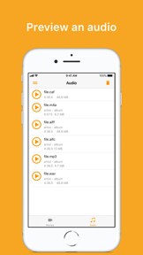 Export Audio screenshot