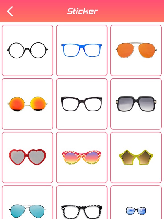 Screenshot #5 pour Sunglasses Glass Editor - Lens
